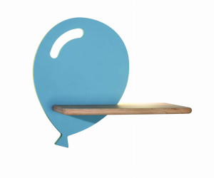 Baloon lampa kinkiet 4w led 4000k z otworem iq kids niebieski