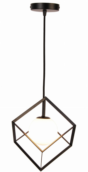 Lampa wisząca weert 1 czarny złoty 115x15x15