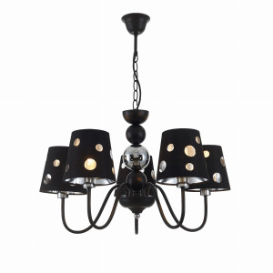 Lampa wisząca batley 5 czarny