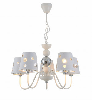 Lampa wisząca batley 5 biały