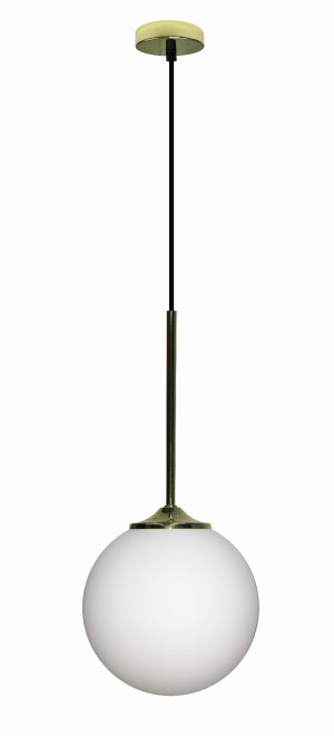 Lampa wiszaca glasgow ii 1 złoty 90x18x18