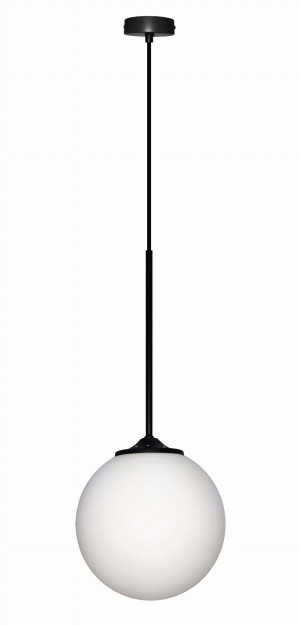 Lampa wiszaca glasgow iii 1 czarny 90x20x20