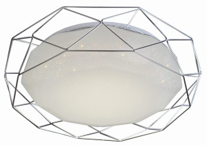 Lampa plafon sven 43 24w led 4000k chrom