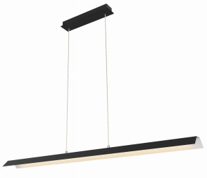 Kalamos lampa wisząca 123x12 30w led czarny 4000k apeti
