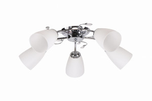Ursella lampa sufitowa 5x40w e14 biały