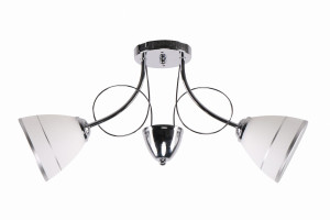 Elotte lampa sufitowa 2x40w e27 biały