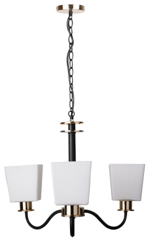 Schubert lampa wisząca 3x40w e27 czarny