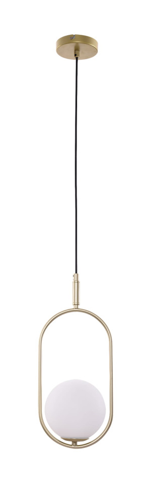 Cordel lampa wisząca 1x28w g9 mosiądz