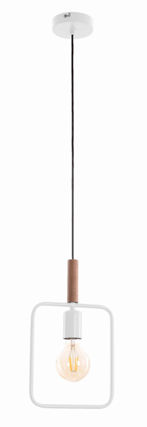 Frame lampa wisząca 1x60w e27 biały