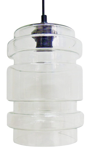 Lampa wisząca decorado 18 1x60w e27 klosz bezbarwny