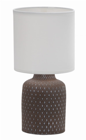 Iner lampa gabinetowa 1x40w e14 brązowy