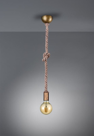 Lampa wisząca trio rope 310100104