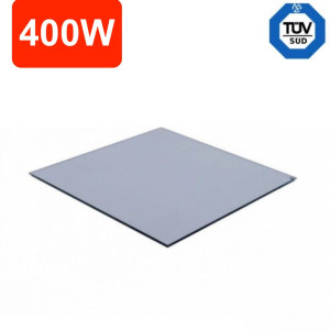 Lustrzany panel grzewczy na podczerwień 60x60cm 400w - 5 lat gwarancji - 8 - 10m3 greenie