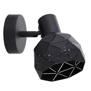 Reus 1 spot czarny lp-8069/1ws bk light prestige