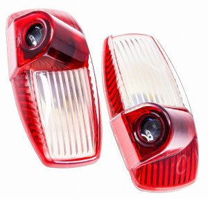 Porsche LED Projektor HD Logo + napis Panamera 970 911 Cayman Boxster | Projektory do drzwi |