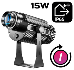 15W Reklamowy LED GOBO Projektor Logo Zewnętrzny IP 65 | Projektory logo | 