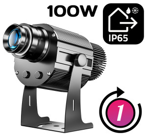 100W Reklamowy LED GOBO Projektor Logo Zewnętrzny IP 65 | Projektory logo | 