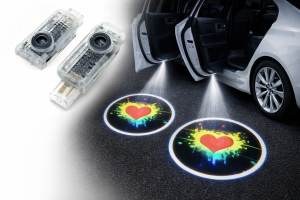 Audi LED Projektor HD Logo w kółku | Projektory do drzwi |