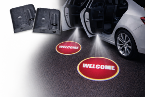 Audi LED Projektor Rzutnik bezprzewodowy 10mm HD Wszystkie modele - Welcome / A3 S3 S4 A5 RS6 Q3