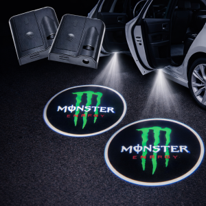 Audi LED Projektor Rzutnik bezprzewodowy 10mm HD Wszystkie modele - Monster Energy / A5 S4 S5 A3 RS6 SQ3 (1) (1)