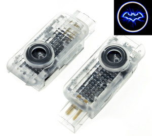 Projektor drzwi LED do Audi A3 A4 A6 Q5 Q7 – Batman Niebieski