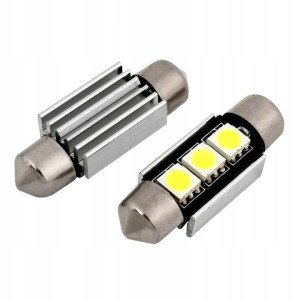Żarówka LED 41mm C5W LED RURKOWA ŻARÓWKA 12V LED41