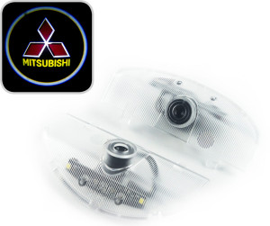 Mitsubishi Grandis Pajero LED Projektor HD Logo