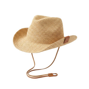 Le Szapo Western Raffia Beige