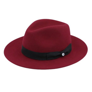Le Szapo Classic Fedora Bordo Large