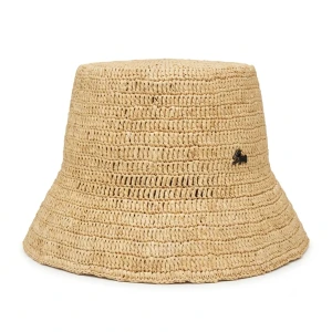 Le Szapo Raffia Mini Cloche Natural