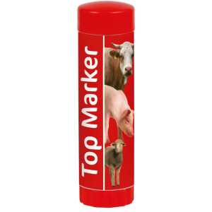Kredka do znakowania TOP MARKER Czerwony