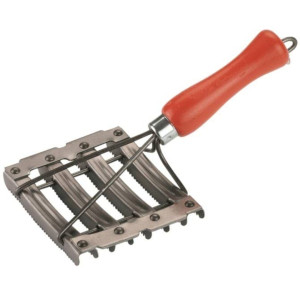 Zgrzebło metalowe 11x12,5cm