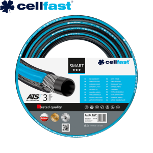 Wąż ogrodowy 3-warstwowy Cellfast SMART 1/2" 50m