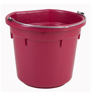 Wiadro FlatBack 20l Kerbl Różowy