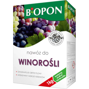 Biopon wieloskładnikowy specjalistyczny nawóz do winorośli