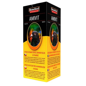 Amivit koncentrat witaminowy dla gołębi BENEFEED 1000ml