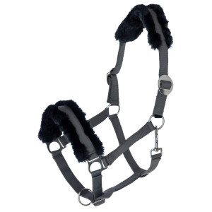 Kantar dla konia ClassicSoft szary - Covalliero Pony
