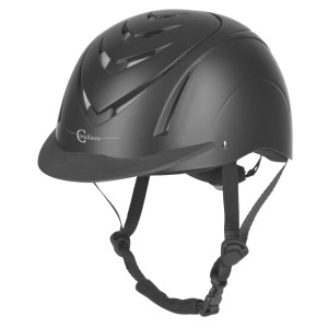 Kask jeździecki Nerron czarny 51-54 cm - Covalliero