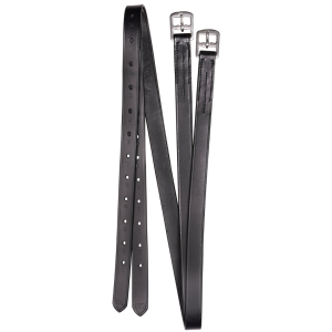 Puśliska skórzane X-Line 25mm Waldhausen czarne 150 cm
