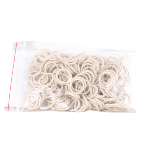 Silikonowe gumki do grzywy Waldhausen 50g Biały