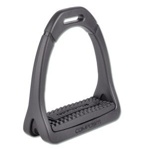Lekkie strzemiona czarne Premium Light 10 cm