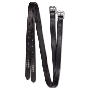 Star Silverstar Puśliska skórzane czarne 150 cm
