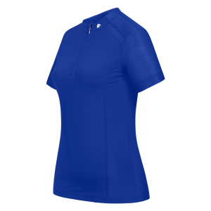 Koszulka damska Zip-Shirt Nancy zapinana - ELT XL. Niebieski
