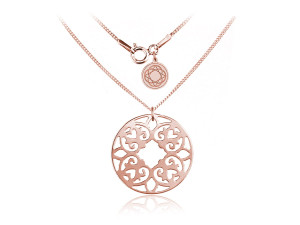 Naszyjnik Rozeta Camille - rose gold