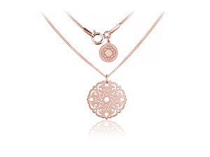Naszyjnik Rozeta Sophie - rose gold