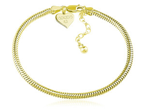Bransoletka do zawieszek modułowych - Beads - 24k złocenie - Baza - Grawer