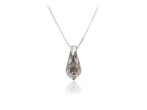 Srebrny naszyjnik Drop - kryształ Swarovski®
