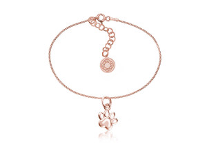 Bransoletka łapka - rose gold