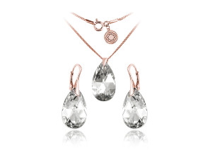 Na święta | Komplet Melania - rose gold