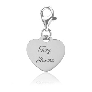 Charms serce - grawer gratis